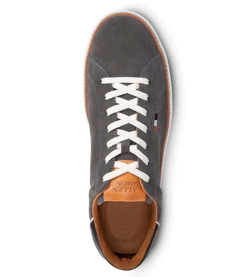 Allen-Edmonds Men's Alpha Suede Lace-Up Sneakers