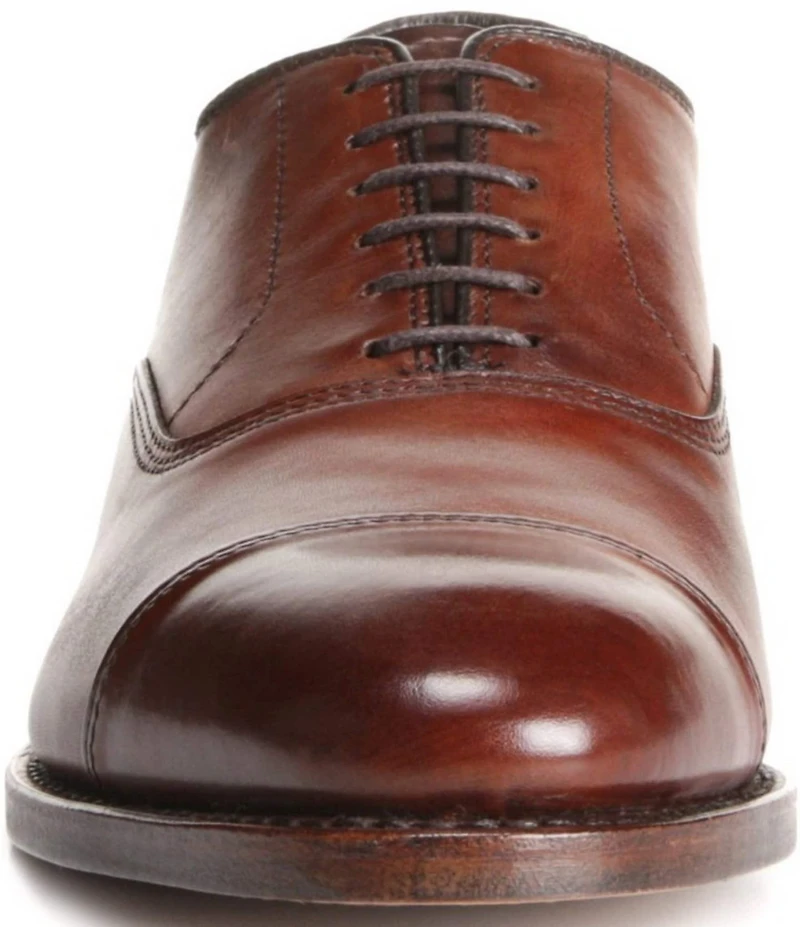 Allen-Edmonds Men's Park Avenue Cap-Toe Leather Dress Oxfords