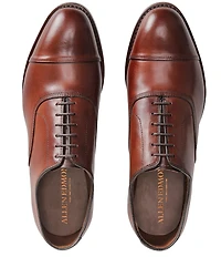 Allen-Edmonds Men's Park Avenue Cap-Toe Leather Dress Oxfords
