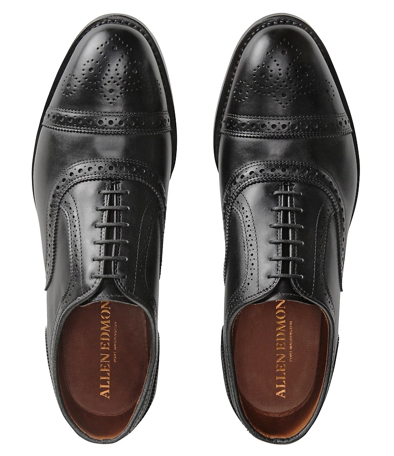 Allen-Edmonds Strand Cap-Toe Leather Dress Oxfords