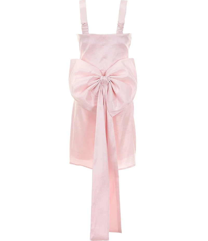 Allison & Kelly Big Girls Maddie Sleeveless Bow Back Sheath Dress