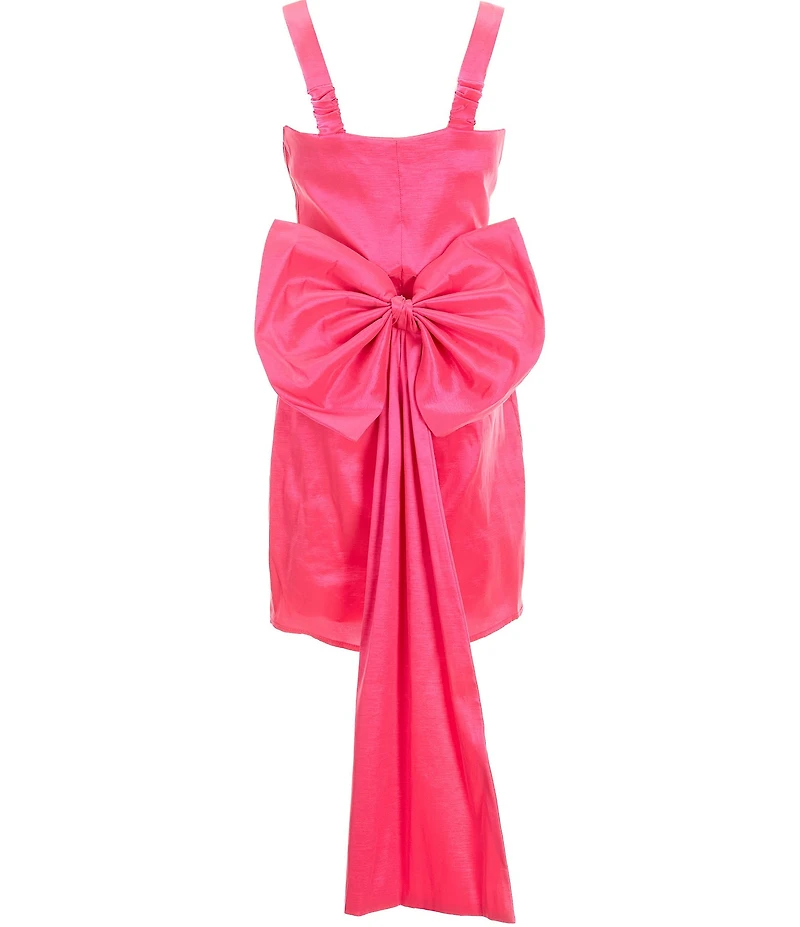 Allison & Kelly Big Girls Maddie Sleeveless Bow-Back Sheath Dress