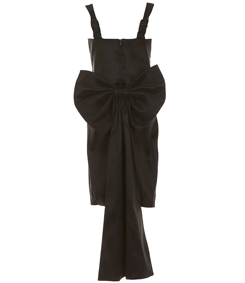 Allison & Kelly Big Girls Maddie Sleeveless Bow-Back Sheath Dress