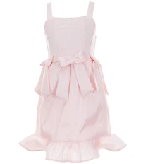 Allison & Kelly Big Girls Sleeveless Bow-Accented Taffeta Minidress
