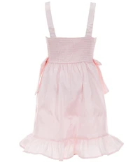 Allison & Kelly Big Girls Sleeveless Bow-Accented Taffeta Minidress