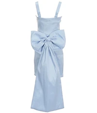 Allison & Kelly Big Girls Sleeveless Taffeta Back Bow Dress