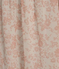 Allison & Kelly Floral Print V-Neck Long Sleeve Smocked Tiered Babydoll Dress