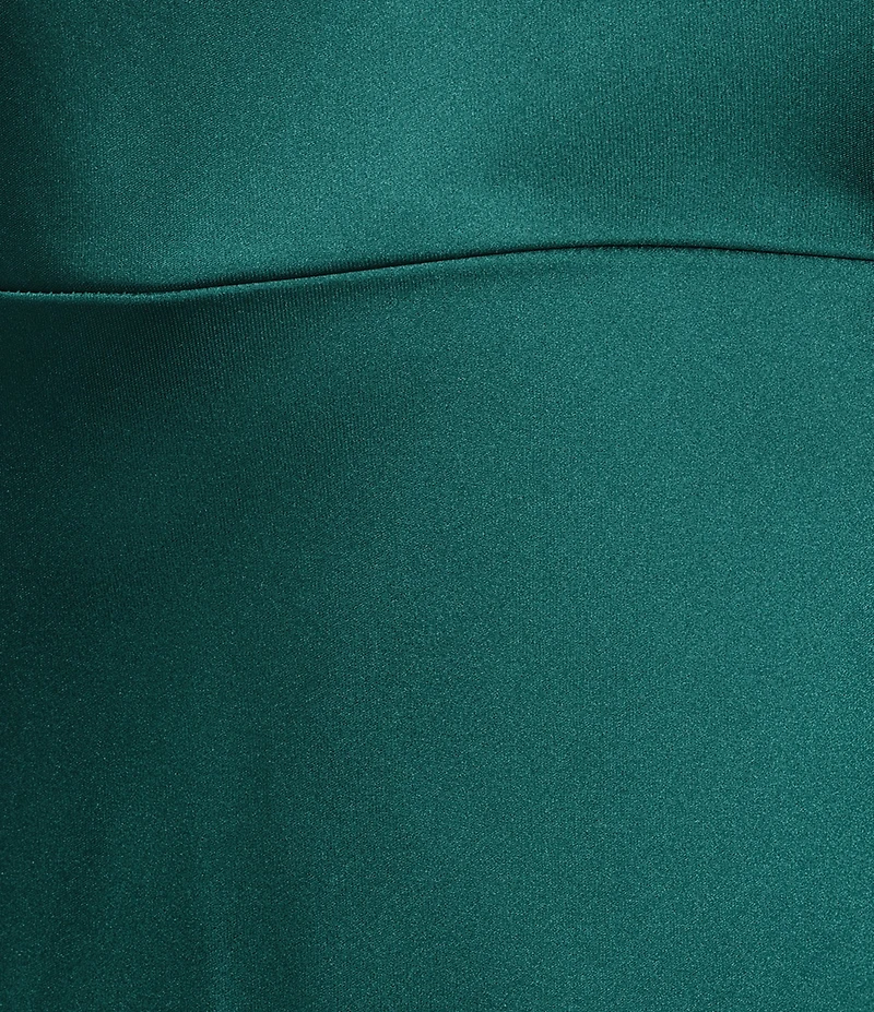 Allison & Kelly Halter Neck Drape Tie Back Maxi Dress