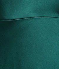 Allison & Kelly Halter Neck Drape Tie Back Maxi Dress