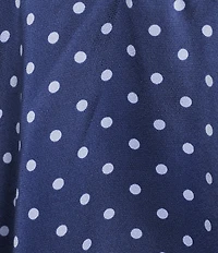 Allison & Kelly Polka Dot Halter Neck Romper