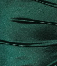 Allison & Kelly Satin Strapless Bow Back Dress