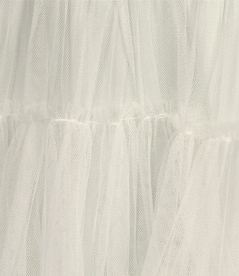 Allison & Kelly Sleeveless Ruffle Tulle Dress