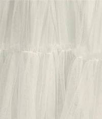 Allison & Kelly Sleeveless Ruffle Tulle Dress