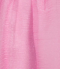 Allison & Kelly Square Neck Spaghetti Strap Pleated Tie Back Babydoll Dress