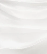 Allison & Kelly Strapless Pearl Trim Bow Back Train Dress