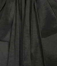 Allison & Kelly Taffeta Square Neck Bow Back Fit And Flare Dress