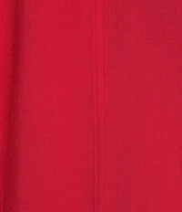 Allison Daley Coordinating 3/4 Flounce Sleeve Button Front Point Collar Top