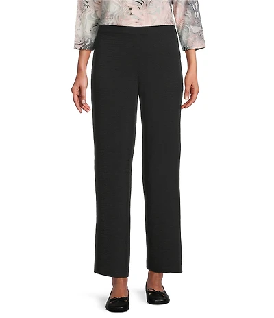 Allison Daley Black Pull-On Straight Leg Soft Pants