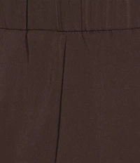 Allison Daley Espresso Pull-On Straight Leg Pants