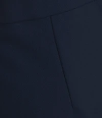 Allison Daley Light Weight Ponte Wide Leg Pull-On Crop Pants