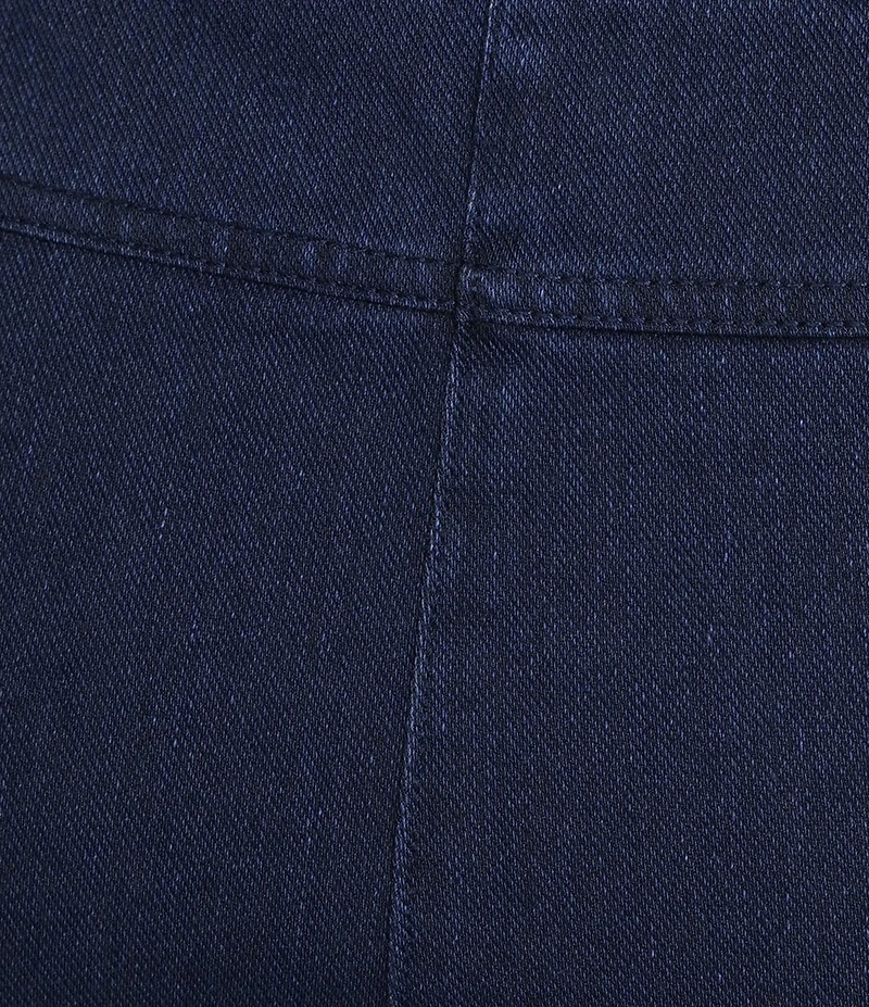 Allison Daley Petite Indigo Pull-On Waist Straight Leg Pants