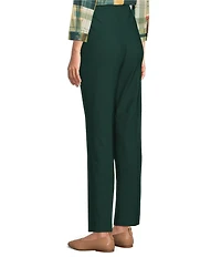 Allison Daley Petite Pine Grove Stretch Pull-On Straight Leg Pants