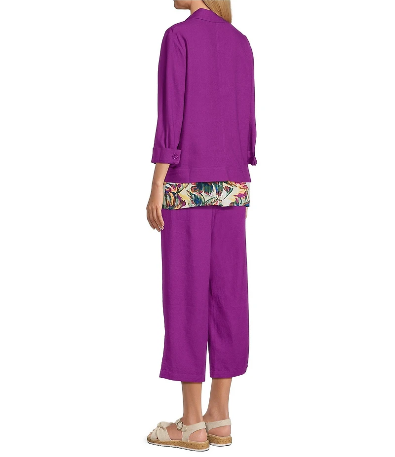 Allison Daley Petite Size Pull-On Soft Crop Pants