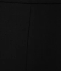 Allison Daley Petite Size Pull-On Straight Leg Ponte Pants