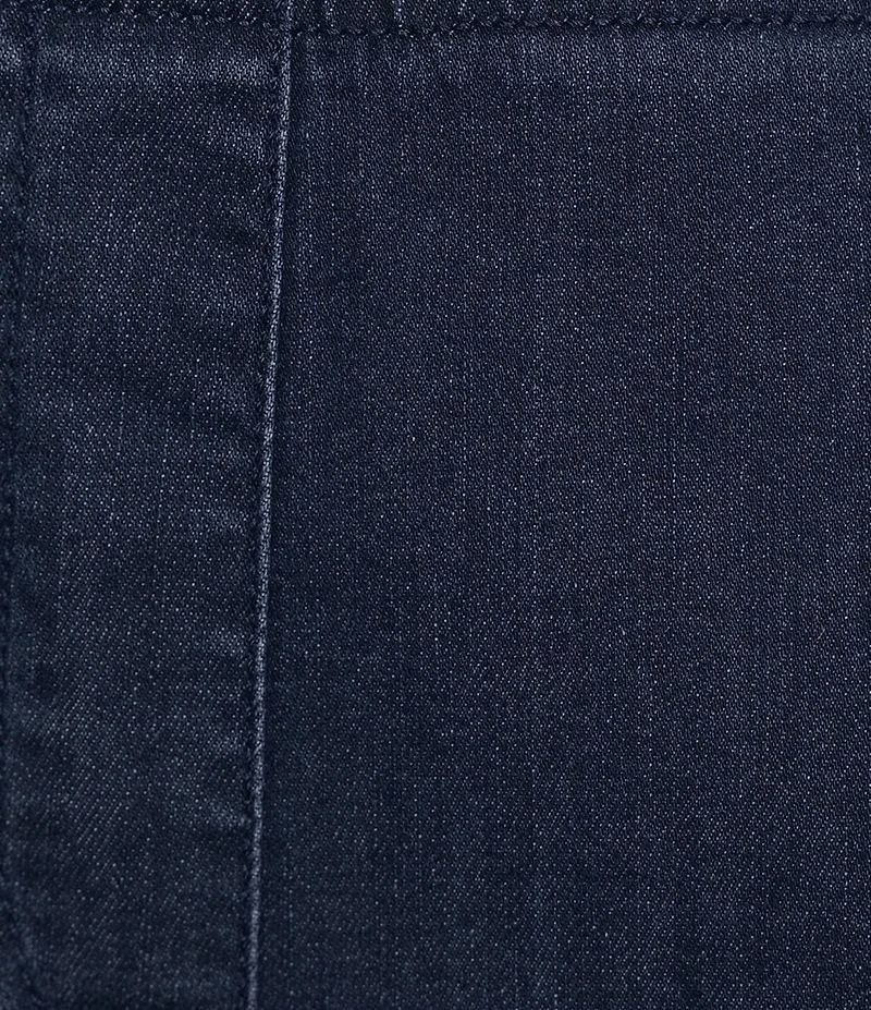 Allison Daley Petite Size Straight Leg Stretch Denim Pull-On Pants