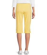 Allison Daley Petite Size Tech Stretch Pull-On Skimmer Pants