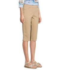 Allison Daley Petite Size Tech Stretch Pull-On Skimmer Pants