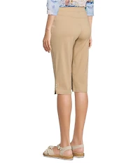 Allison Daley Petite Size Tech Stretch Pull-On Skimmer Pants