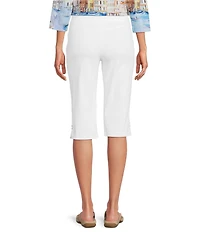 Allison Daley Petite Size Tech Stretch Pull-On Skimmer Pants
