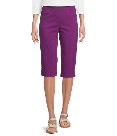 Allison Daley Petite Size Tech Stretch Pull-On Skimmer Pants
