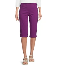 Allison Daley Petite Size Tech Stretch Pull-On Skimmer Pants