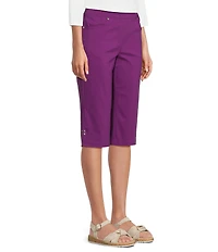 Allison Daley Petite Size Tech Stretch Pull-On Skimmer Pants