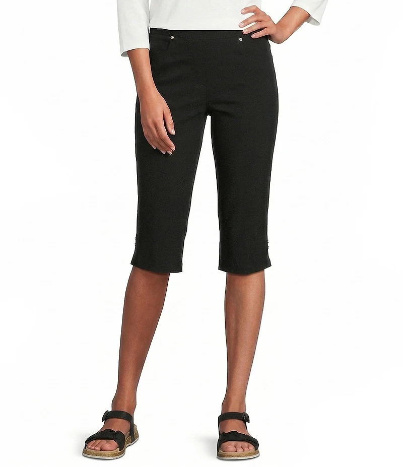 Allison Daley Petite Size Tech Stretch Pull-On Skimmer Pants