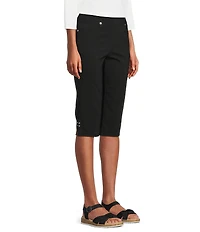 Allison Daley Petite Size Tech Stretch Pull-On Skimmer Pants
