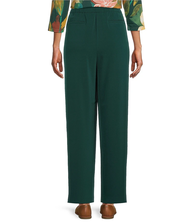 Allison Daley Pine Grove Pull-On Straight Leg Pants