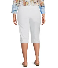 Allison Daley Plus Size Tech Stretch Pull-On Skimmer Pants