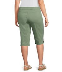 Allison Daley Plus Size Tech Stretch Pull-On Skimmer Pants