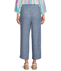 Allison Daley Pull-On Soft Crop Pants
