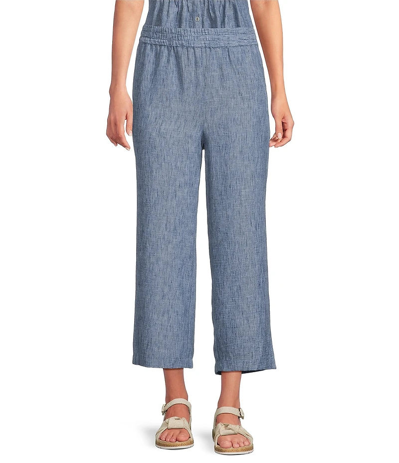 Allison Daley Pull-On Soft Crop Pants