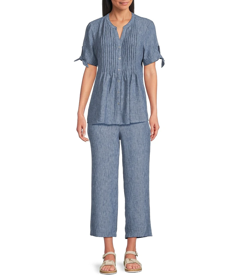 Allison Daley Pull-On Soft Crop Pants