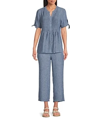 Allison Daley Pull-On Soft Crop Pants