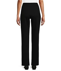 Allison Daley Pull-On Straight Leg Ponte Pants
