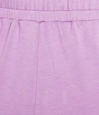 Allison Daley Pull-On Waist Straight Leg Knit Pants