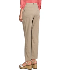 Allison Daley Straight Leg Pull-On Chino Pants