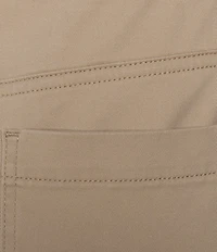 Allison Daley Straight Leg Pull-On Chino Pants