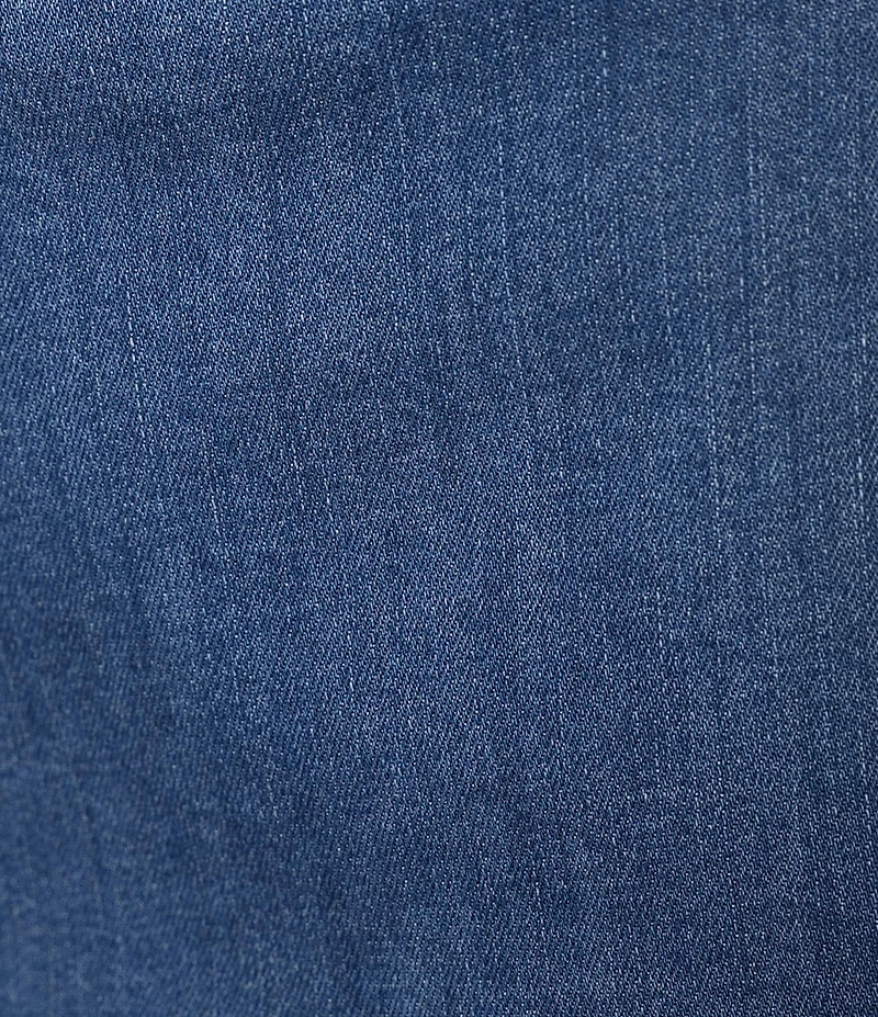 Allison Daley Stretch Denim Pull-On Straight Leg Crop Pants